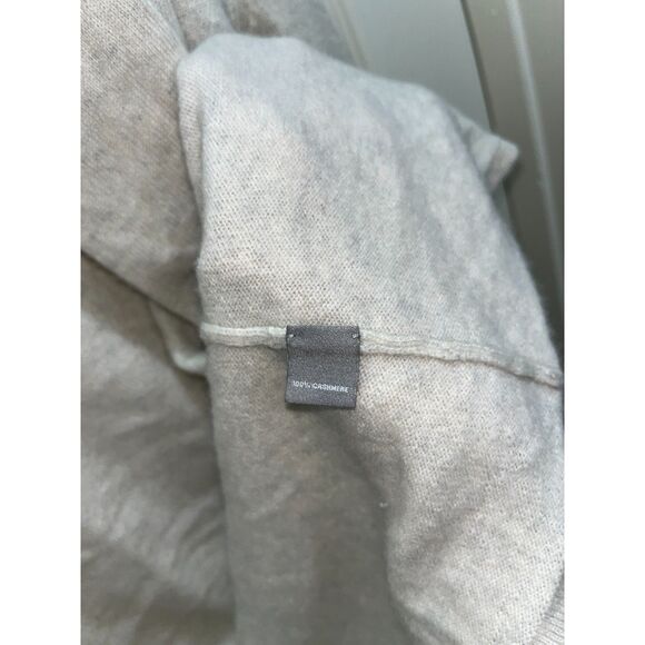 Neiman Marcus The Cashmere Collection Open Cardigan Size Medium Cream - Picture 4 of 6